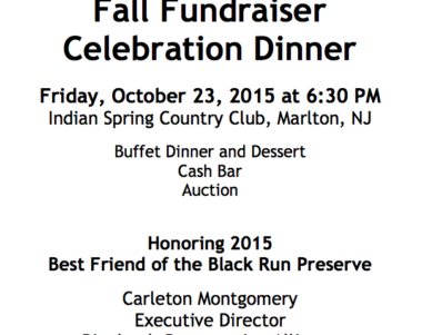 2015 Fall Fundraiser Celebration Dinner